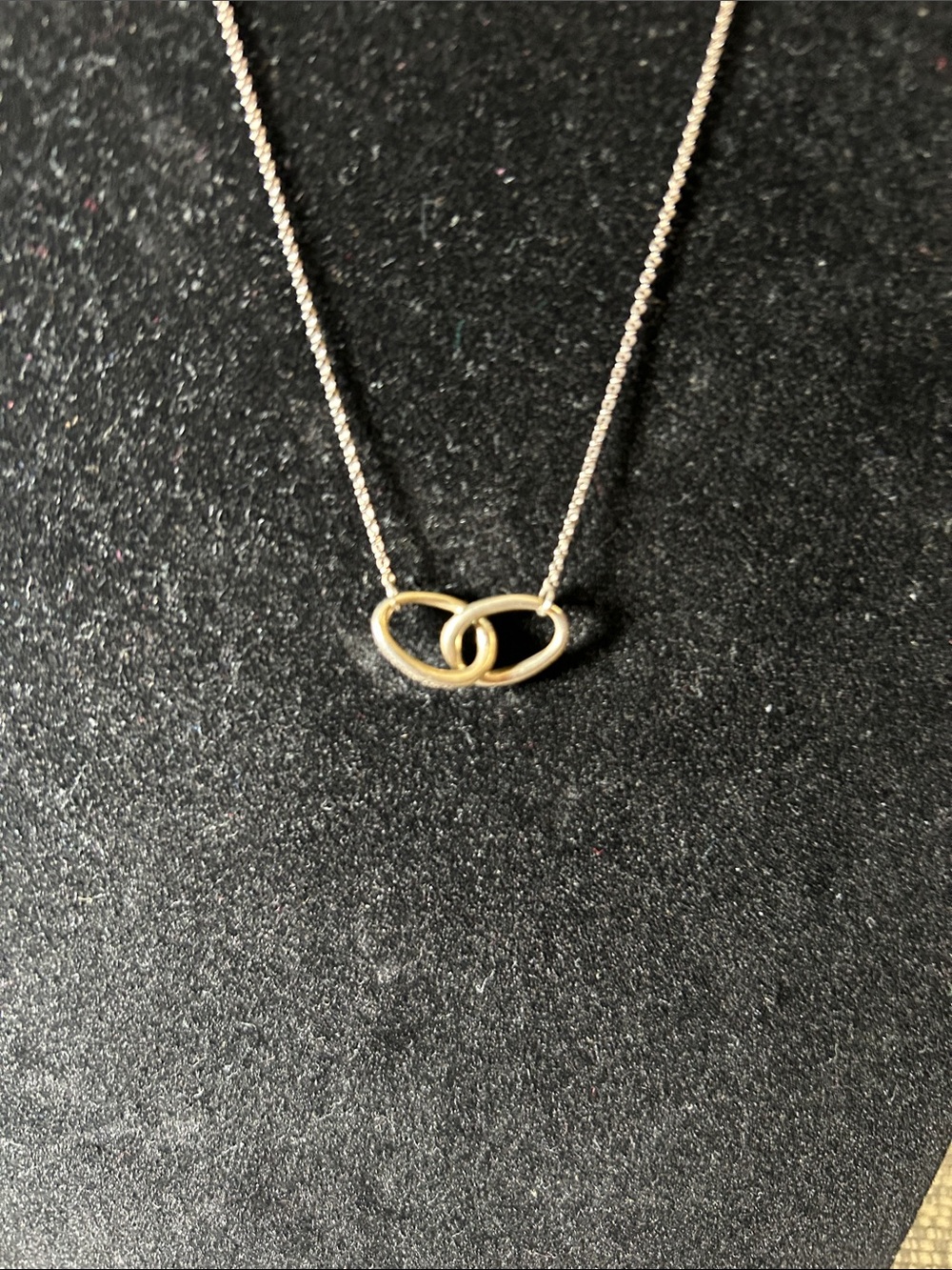 436. Tiffany & Co  ElsaPeretti Double Loop Necklace - Picture 2 of 4